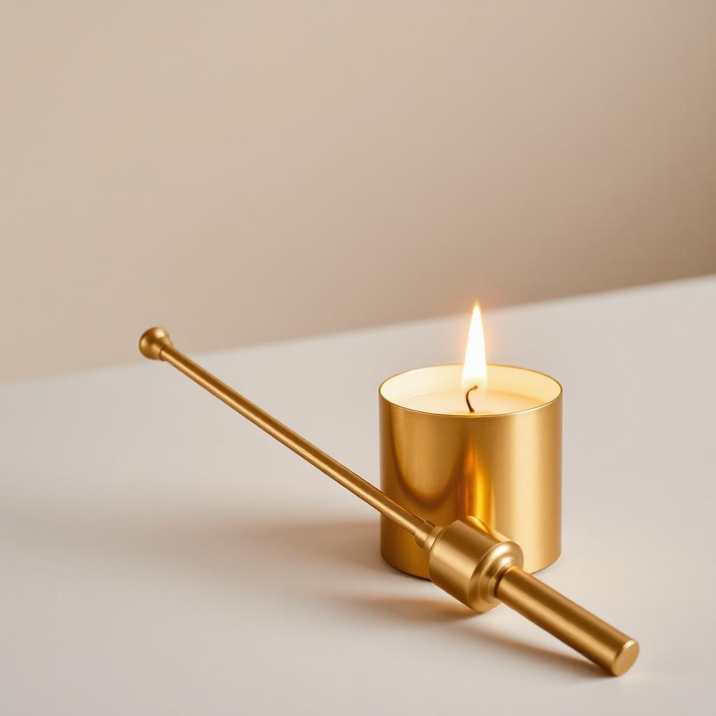Brass Wick Snuffer