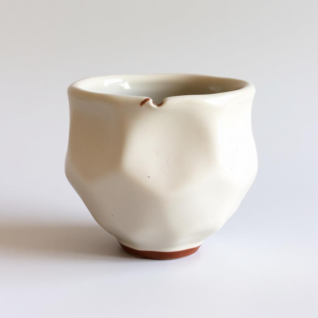 Ridge Ceramic Vessel